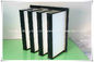 F8 Large Air Volume V Bank HEPA Pleated Filter