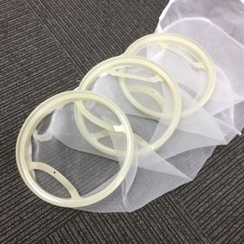 Sacchetto filtro di nylon saldato con l'anello di plastica