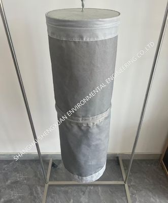 Fiberglass Reverse Dust Collector Filter Bags PTFE Dipping