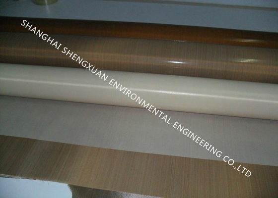 Nastro trasportatore del teflon di resistenza solvente con i colori e lo spessore differenti
